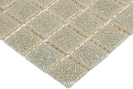 Мозаика Bonaparte Мозаика стеклянная Light grey  (20x21x4)  ZZ 32,7x32,8