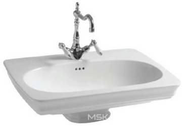 Раковина ArtCeram Civitas CIL001 68 см| 68x22x49