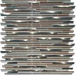 Мозаика из стекла на сетке SK10-032 ZZ |29.8x31.8
