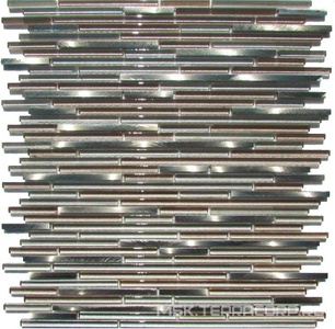 Мозаика Мозаика из стекла на сетке SK10-032 |29.8x31.8 Спектр-М Микс стекло SK10-032