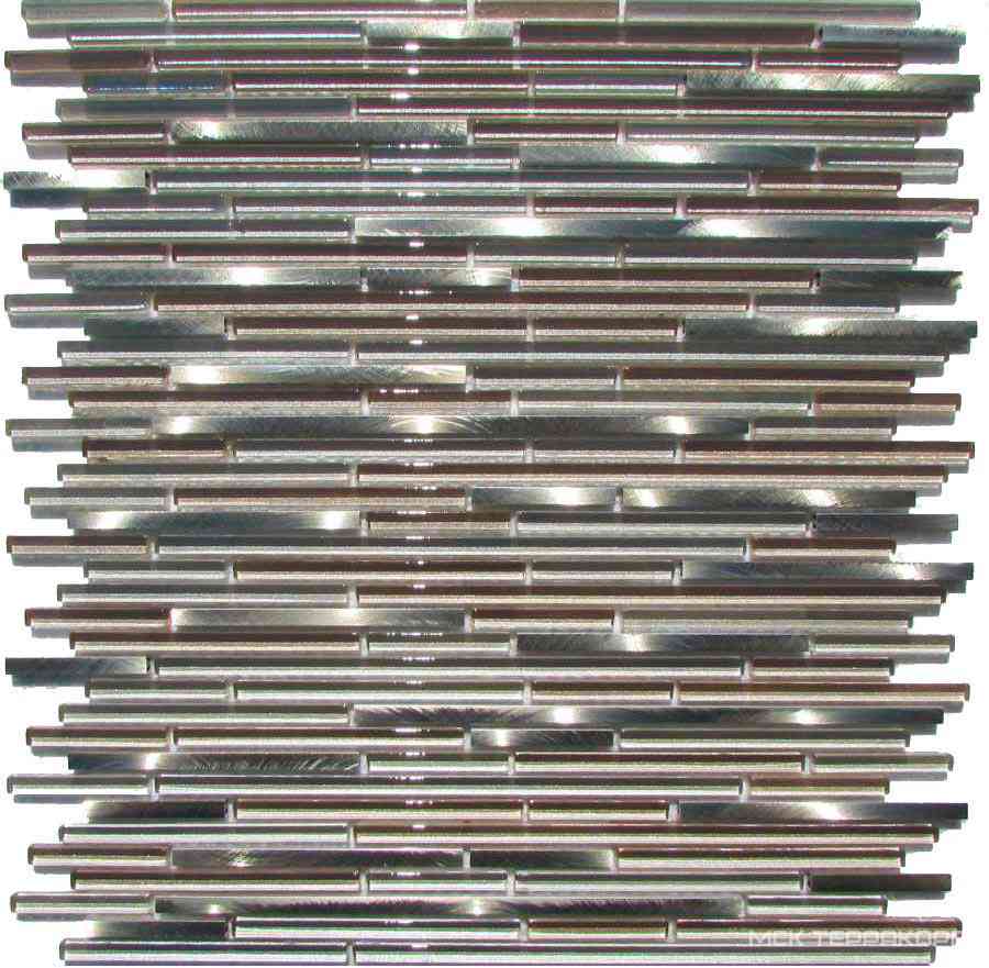 Мозаика из стекла на сетке SK10-032 ZZ |29.8x31.8