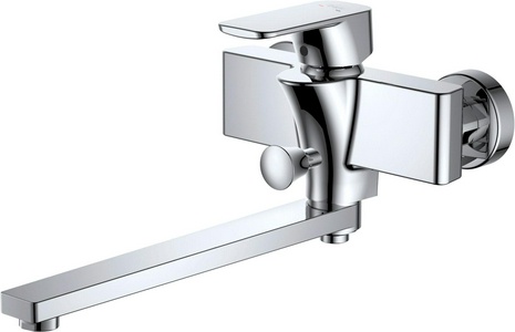 Смеситель для ванны/душа, душевой гарнитур в комплекте, цв.хром ZZ D&K berlin freie DA1433301