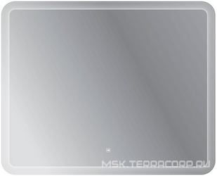 Зеркало 1000x800х30мм, с лезерной гравировкой, контурной подсветкой и сеснсорным выключателем 12W, 220-240V, Cezares ZZ