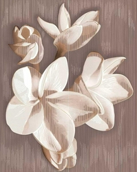 Панно Amati Plumeria Alba (2 шт) ZZ40.5x50.2