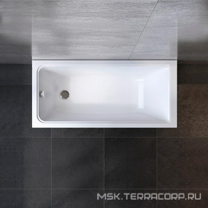 Ванна акриловая 150х70 см (без каркаса, панели и сифона) ZZ AMPM Gem W90A-150-070W-A1