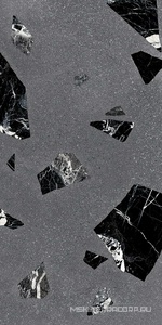 Керамогранит для пола и стены Ergon Medley Dark Grey Rock nat.rett. ZZ30x60 EH8Z