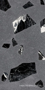 Керамогранит для пола и стены Ergon Medley Dark Grey Rock nat.rett. ZZ30x60 EH8Z