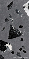 Dark Grey Rock nat.rett. ZZ|30x60