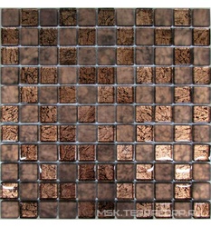 Мозаика из стекла на сетке S10-005 ZZ |30x30
