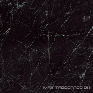 Керамогранит для пола и стены Gardenia Orchidea Unigue Marmi Unigue Infiniti Black Soft Matt Rett 80x80 57907