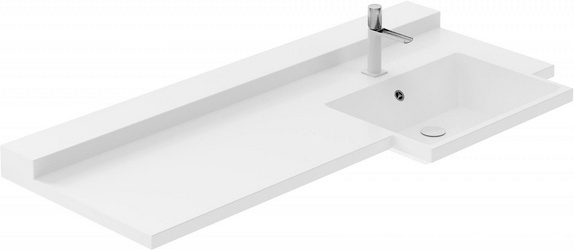 Раковина Цвет и Стиль Спарта 135 R| 135x16x62