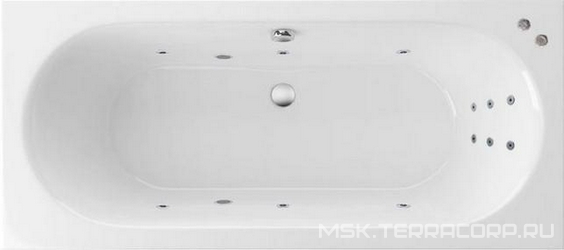 Акриловая ванна Excellent Oceana WAEX.OCE17.LINE 170x75| 170x75x45