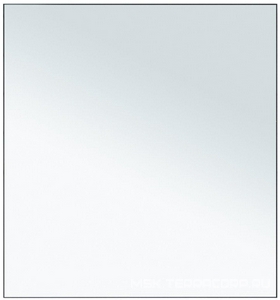 Зеркало Сильвер 70, черный БЕЗ светильников 261787 Aquanet Универсал 261671