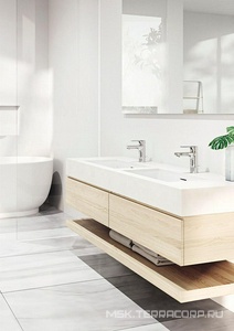 Смеситель для раковины, однорычажный, с дон. клап., гибк.подвод., хром Kludi Zenta SL 482900565