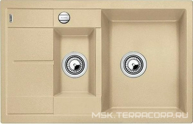 Мойка кухонная Blanco Metra 6 S Compact шампань| 50x78x19