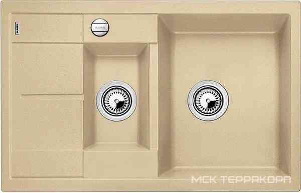 Мойка кухонная Blanco Metra 6 S Compact шампань| 50x78x19