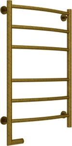 Полотенцесушитель электрический " 2.0" 800х500 мм, блок управления слева, (скрытое подключение приобр. отдельно), цв. бронза ZZ Сунержа Галант 05-5200-8050
