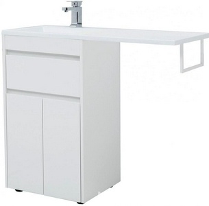 Раковина-столешница Даллас 110 L для мебели  Aquanet  110, (без тумбы не продается)ZZ Aquanet Токио 235497