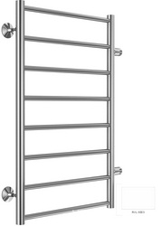 Полотенцесушитель водяной Аврора П8 500х800, нижнее подключение, цв. белый матовый порошковый (RAL 9003 матовый) ZZ