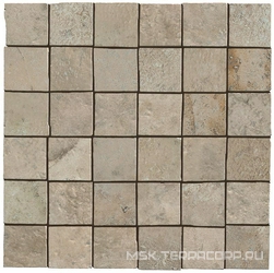 Aix Cendre Mosaico Tumbled ZZ 30x30