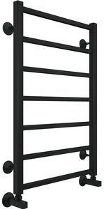 (ЦЕНА ПО ЗАПРОСУ)Полотенцес-ль вод. "" П7 500х800, подкл. ниж., угол. со сгоном, эксцентрики, отраж. в компл., черн. мат. (RAL 9005 матовый), ZZ Terminus Контур 4670078533296  (4670078529657 + RAL 9005 матовый)