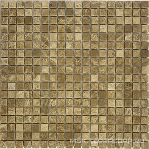 Мозаика Спектр-М Натуральный камень Мозаика из камня на сетке М20-248-15Р ZZ |30.5x30.5