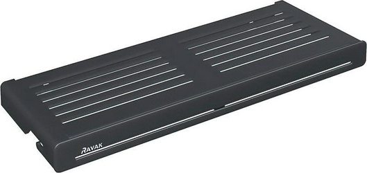 Полка подвесная Slim 28 см, цвет черный