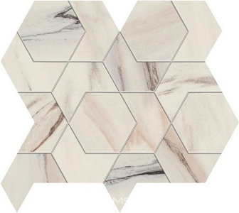 Декор Atlas Concorde Italy Marvel Dream Marvel Bianco F. HEX 25.4x29.6 AOVY