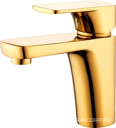 Смеситель D&K Berlin Touro DA1432103 для раковины, золото| 4x15x16