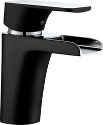 Смеситель для раковины D&K Berlin Technische DA1432815, цв. черный XX