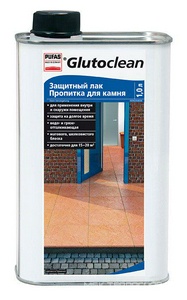Пропитка для камня. Защитный лак 1000 мл Pufas GlutoClean 390 354 - R