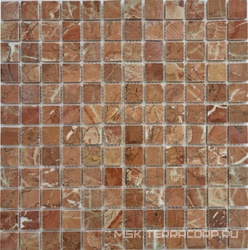 Мозаика из камня на сетке М20-359-23Р ZZ 30.5x30.5