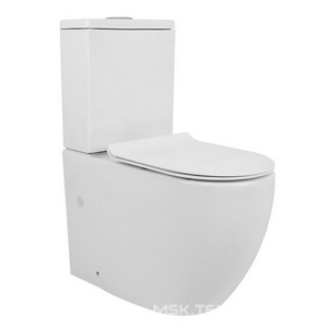Унитаз напольный Azario , безободковый с сиденьем микролифт в компл., 650x340x770 мм, белый ZZ Azario Corsa AZ-2062S