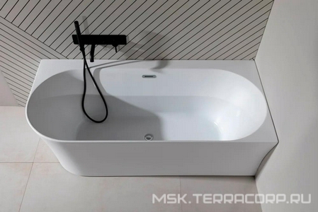 Ванна 1700x780хh600мм, ассиметричная, Правая, интегрированный слив-перелив, д/к цв.хром в компл., (акрил цв.белый),  4 ZZ Allen Brau Priority 2.31004.20B