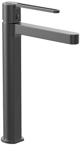 Смеситель для раковины, Высокий, без д/к, (цв.вороненая сталь),  ZZ Vincea Rondo VBF-1R2GM