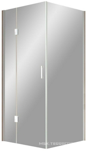 Душевое ограждение100Х120 08 01, профиль хром, дверь со стороны 100, стекло прозрачное , БЕЗ поддона ZZ Vegas Glass AFP-Fis AFP- FIS LUX