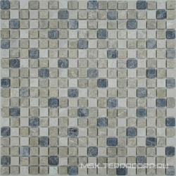 Мозаика из камня на сетке М20-274-15Т ZZ |30.5x30.5