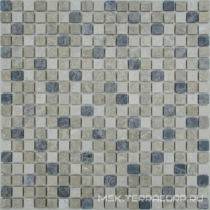 Мозаика Спектр-М Натуральный камень Мозаика из камня на сетке М20-274-15Т ZZ |30.5x30.5