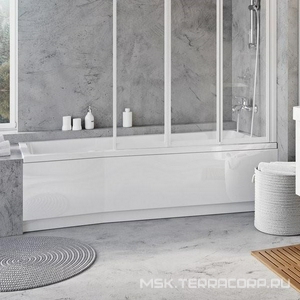 Передняя панель  для ванны  160 L белая Ravak BE HAPPY II CZ96100A00