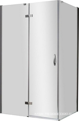 BERGAMO-W-AH-1-120/90-C-Cr-L Душевой уголок | ZZ