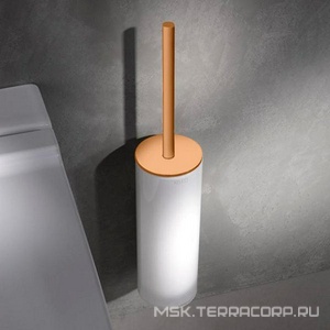 Ёрш настенный (хрусталь матовый, держатель цв.бронза шлифованная),  ZZ Keuco Edition 400 11564 039000