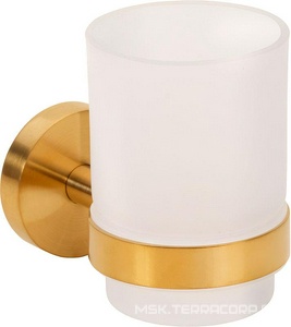 Стакан для зубных щеток (цв. матовое золото) ZZ Bemeta Sablo 160110012