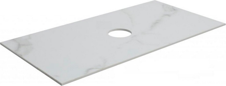 Столешница для тумбы  90 цв. мрамор AB01, без раковины, ZZ Aquanet Nova Lite 257613
