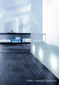 Дренажный канал,прямой 700мм,(лоток 648мм),для натур.камня,основа для приклеив.камня в компл,(БЕЗ опор арт.66000х и сиф.арт.650000/1/2/3/4)TecelinusZZ Tece TECElinus 650700