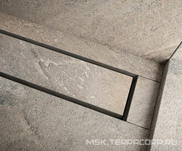 Дренажный канал,прямой 700мм,(лоток 648мм),для натур.камня,основа для приклеив.камня в компл,(БЕЗ опор арт.66000х и сиф.арт.650000/1/2/3/4)TecelinusZZ Tece TECElinus 650700