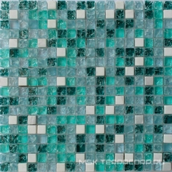 Мозаика Glass & Stone GS095B комбинированная  (чип15x15) ZZ |30х30