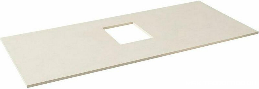 Столешница на тумбу, 1000x460хh10мм, с отверстием для сифона, без отверстия для смесителя, (керамогранит цв.бежевый),  ZZ Allen Brau Infinity 1.21012.B