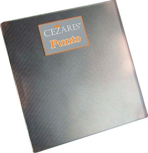 Душевая дверь 900х1900 мм, стекло-рифленное Punto, профиль-хром, ECO ZZ Cezares Eco ECO-O-B-2-90-P-Cr