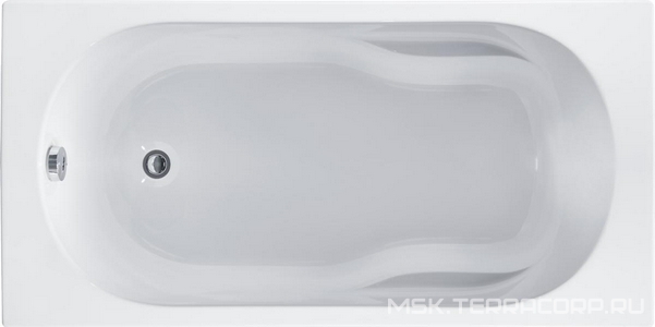 Акриловая ванна GENOVA_N 150х75x45 см прямоугольная (БЕЗ монтажного комплекта и панели) ZZ Roca genova-n ZRU9302894