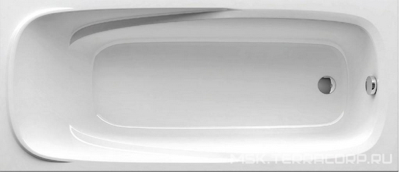 Акриловая ванна Ravak Vanda II 170 см| 170x70x43